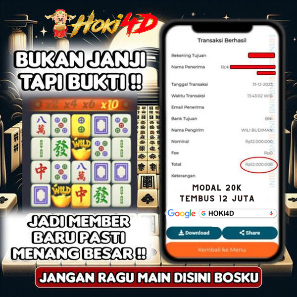 HOKI4D Situs Toto Dan Togel Online Terpercaya Terbaik No.1